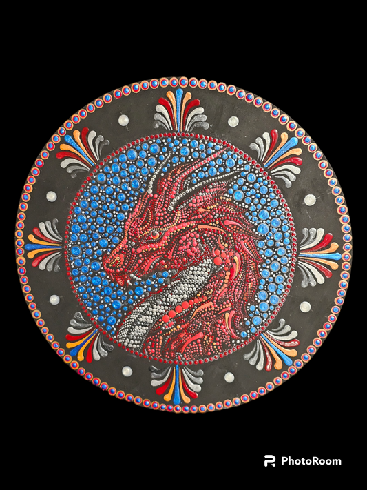 12" Dragon Mandala