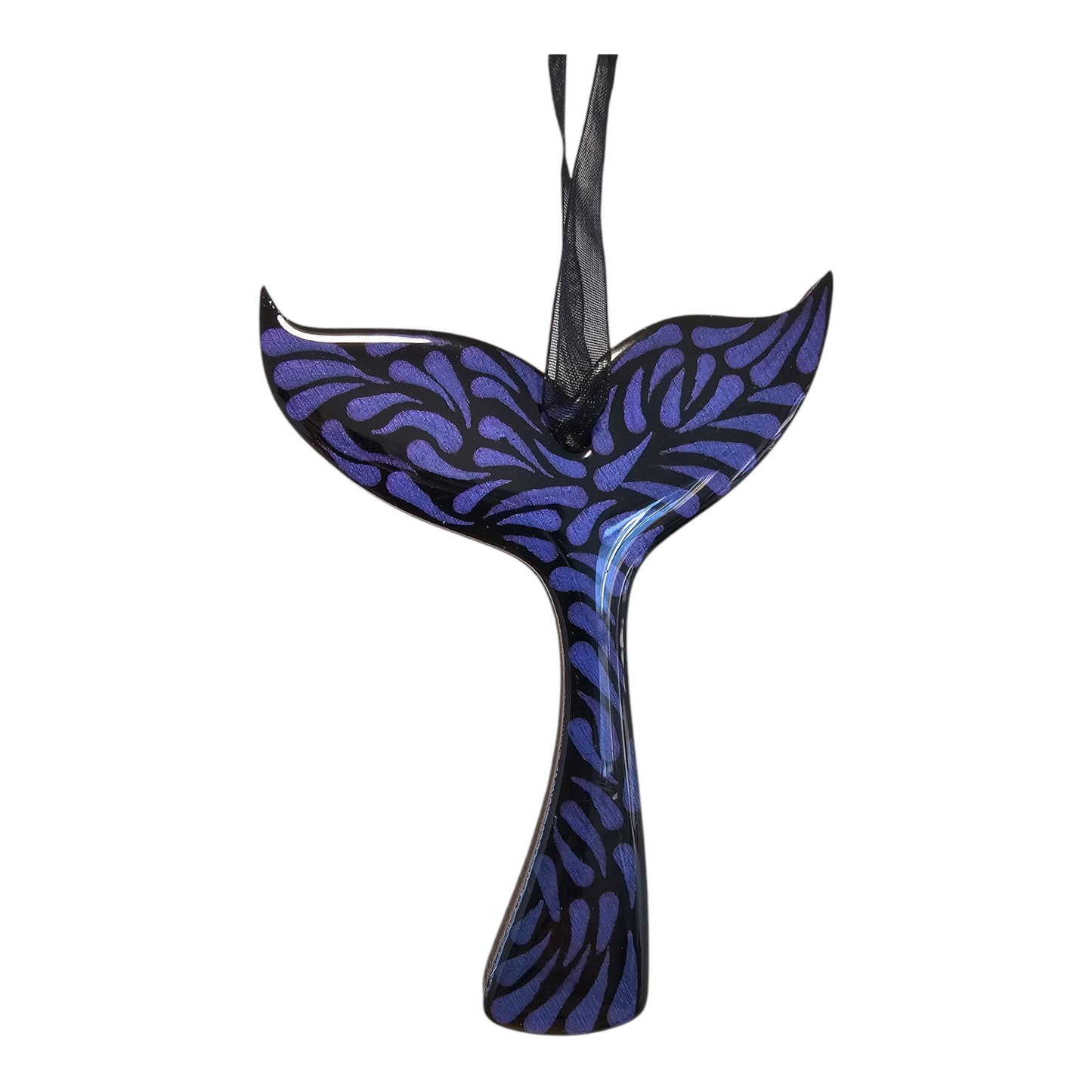 4" Whale Tale - purple