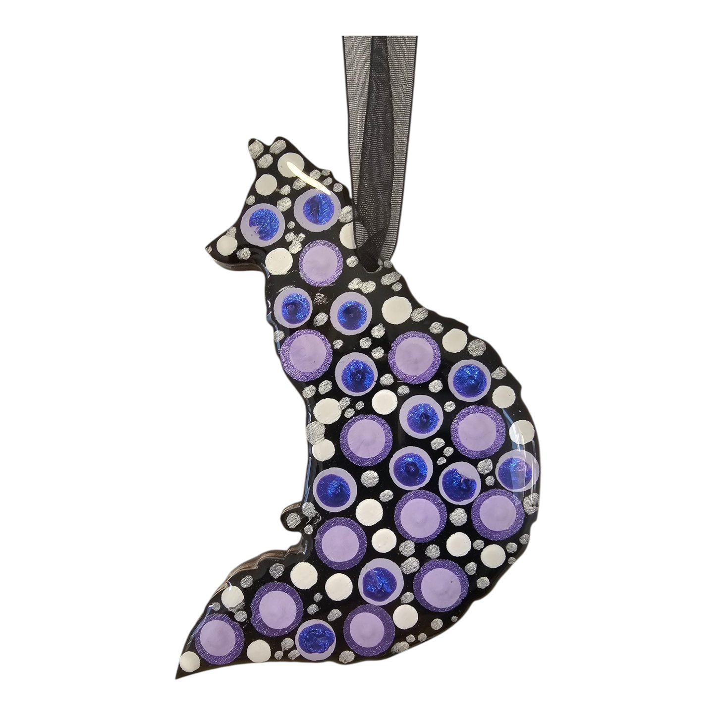 4" Fox - Purple