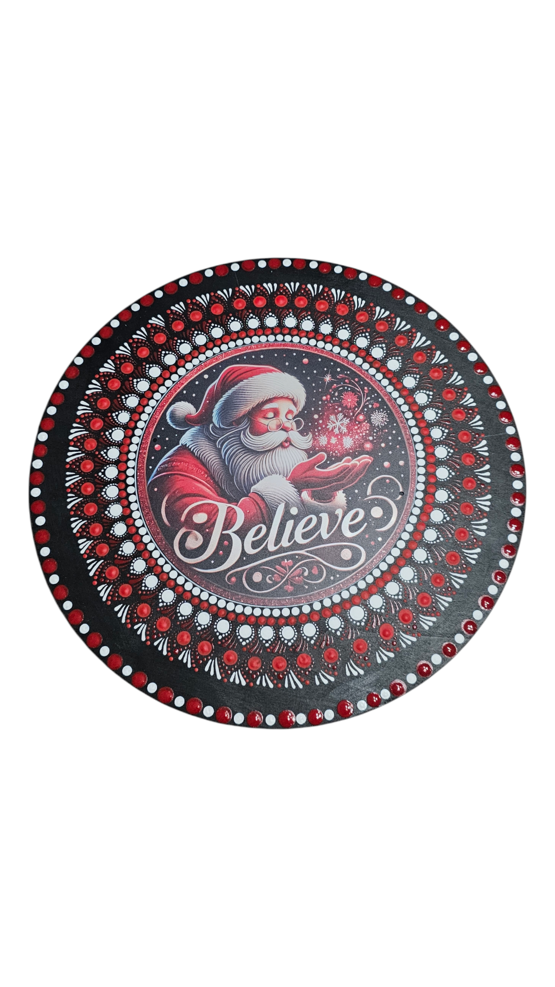 14" Mandala Believe
