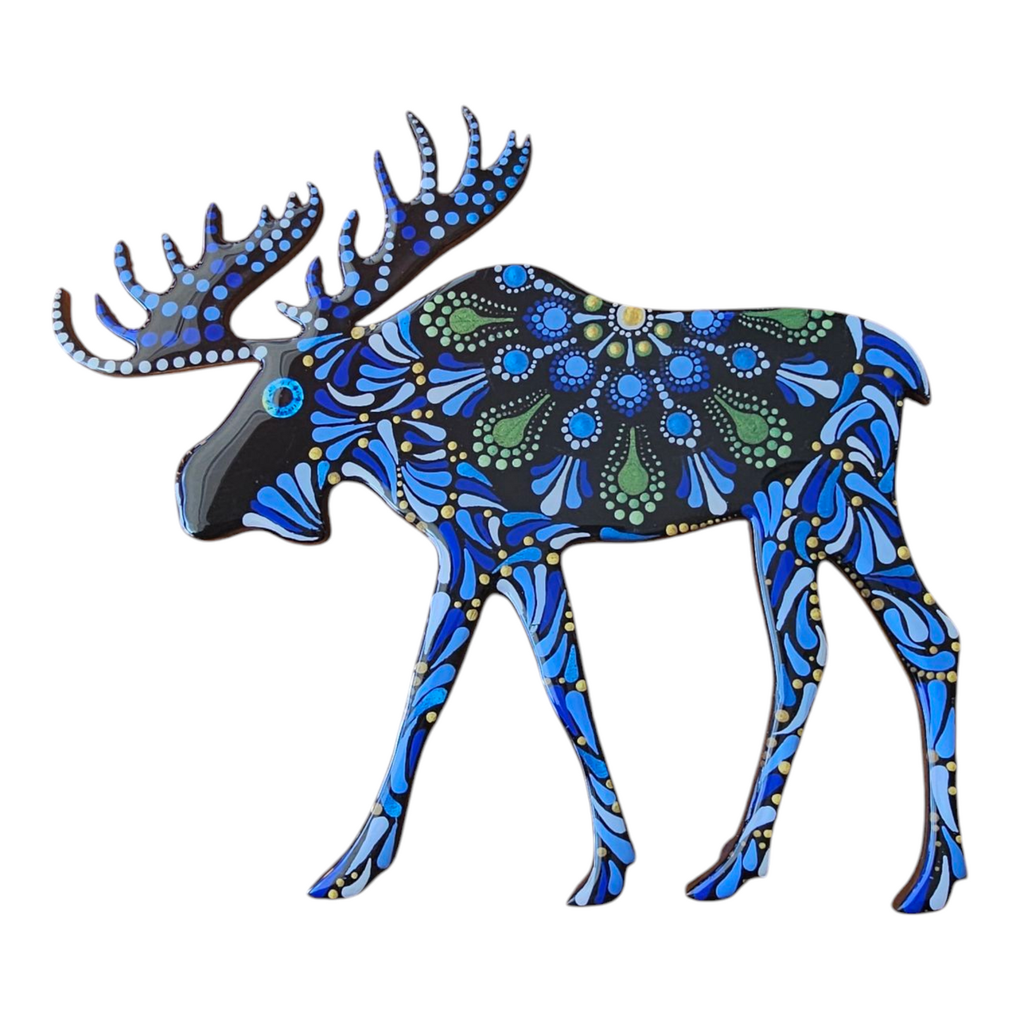10" Moose - Blue