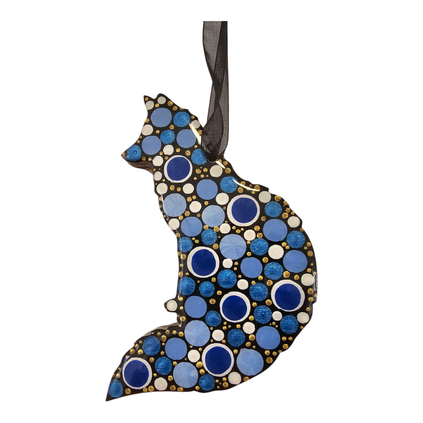 4" Fox - Blue