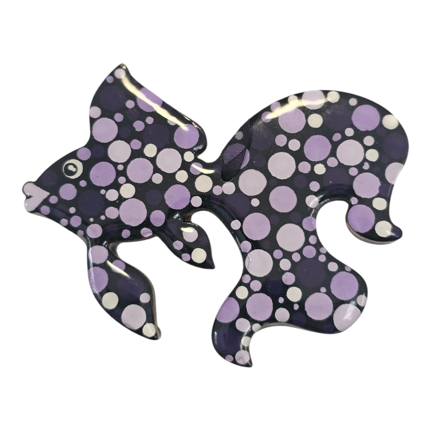 4" Goldfish- Purple