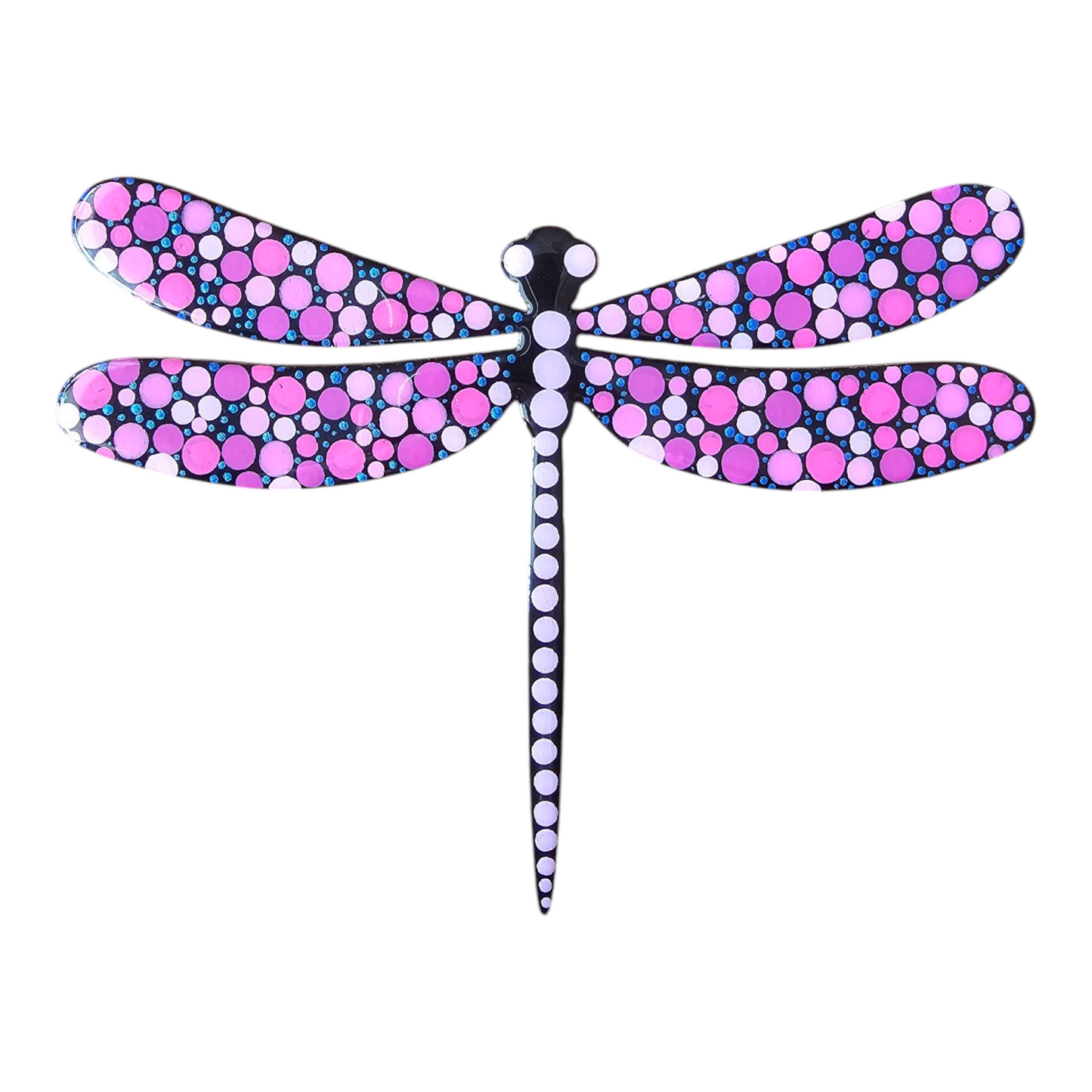 8" Dragonfly- Pink