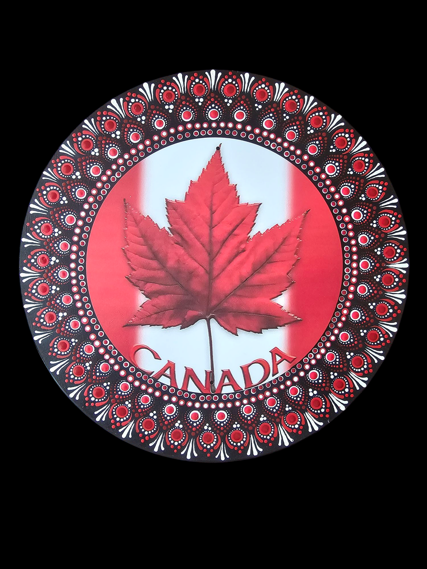 14" Canada Mandala