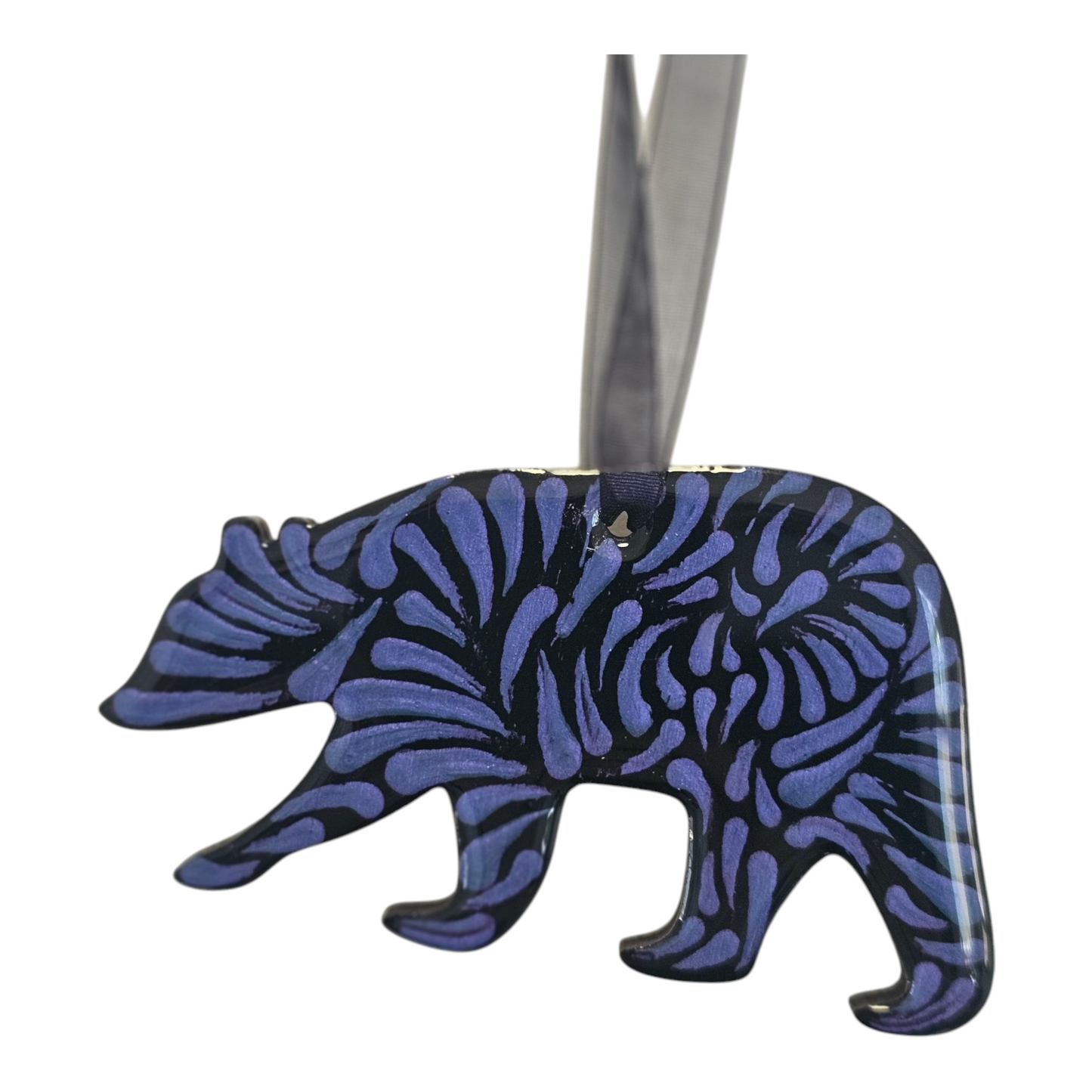 4" BEAR- Purple
