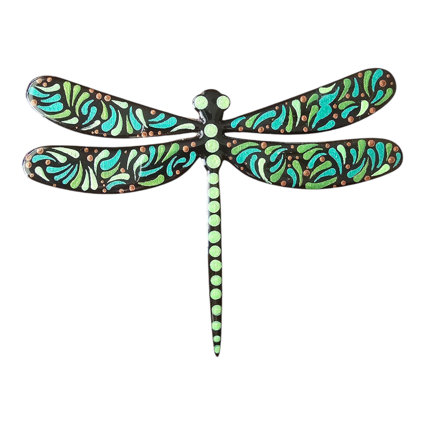8" Dragonfly- Green