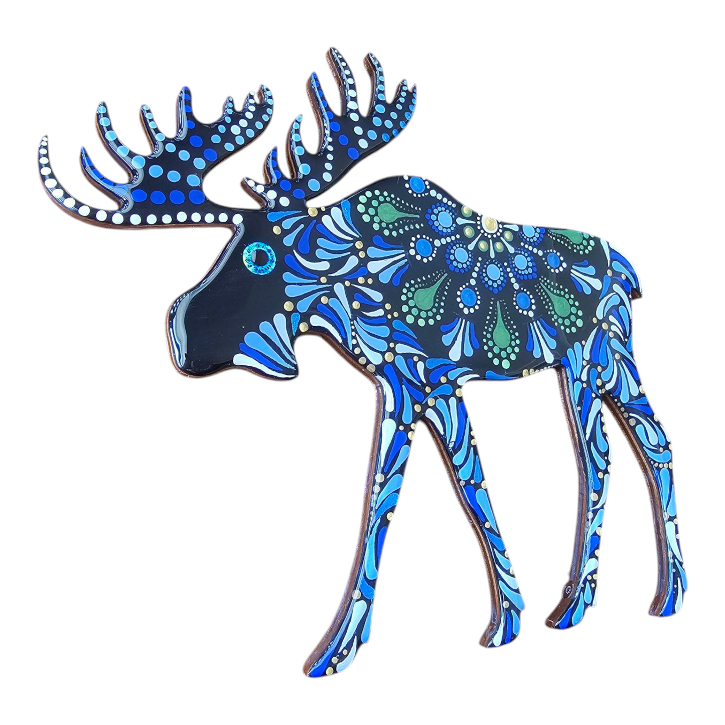 10" Moose - Blue