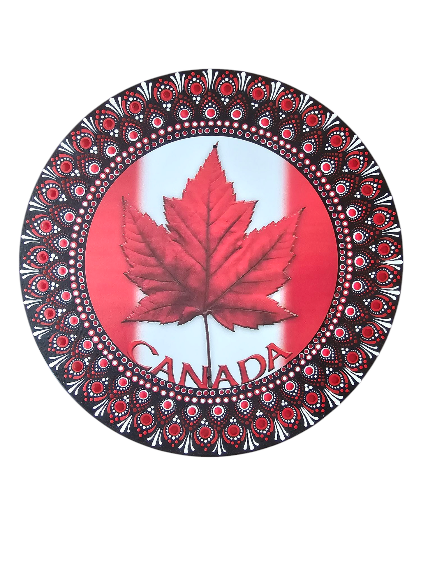 14" Canada Mandala