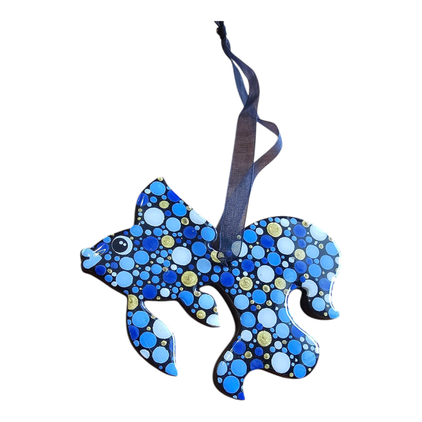 4" Goldfish- Blue