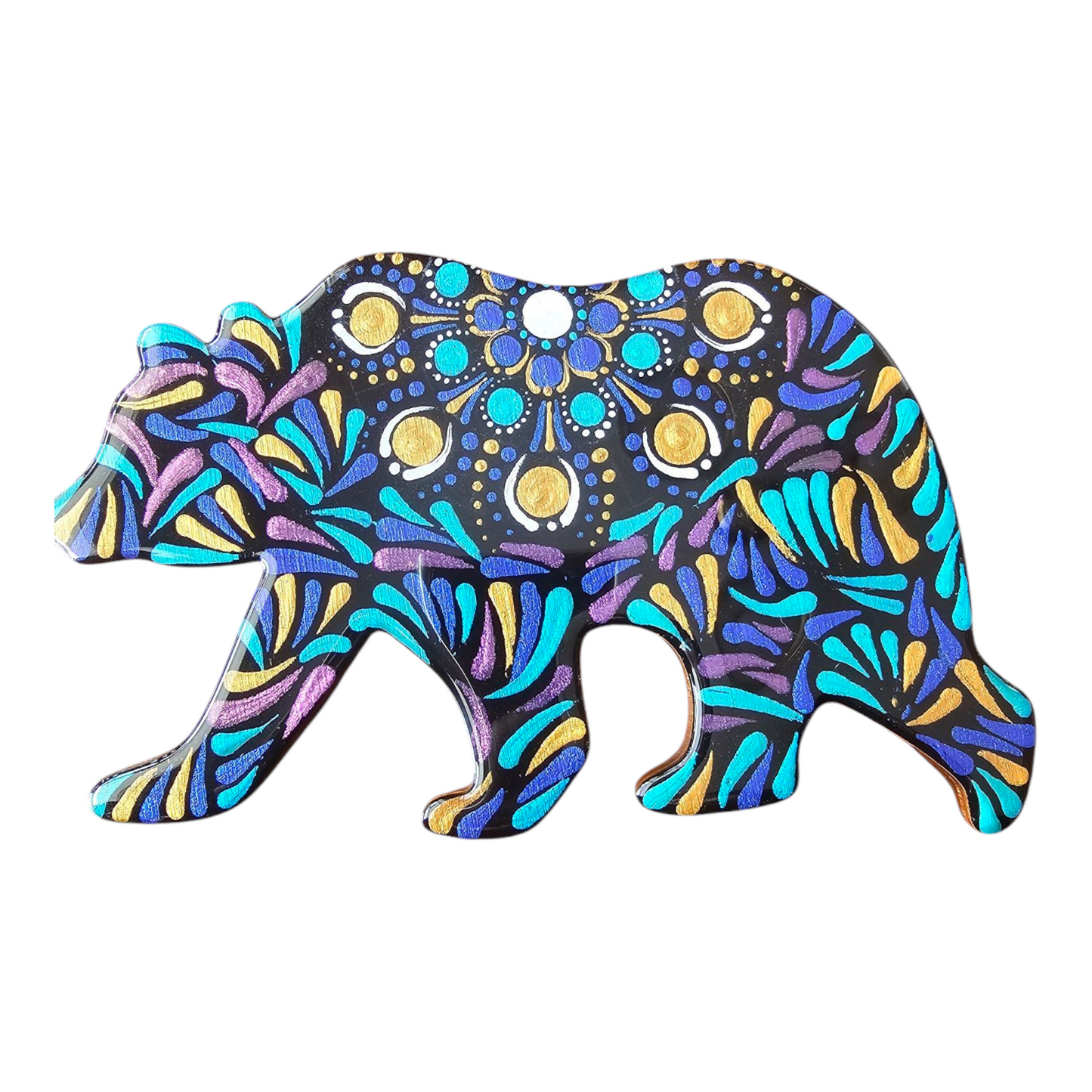 8" BEAR- Multicolour