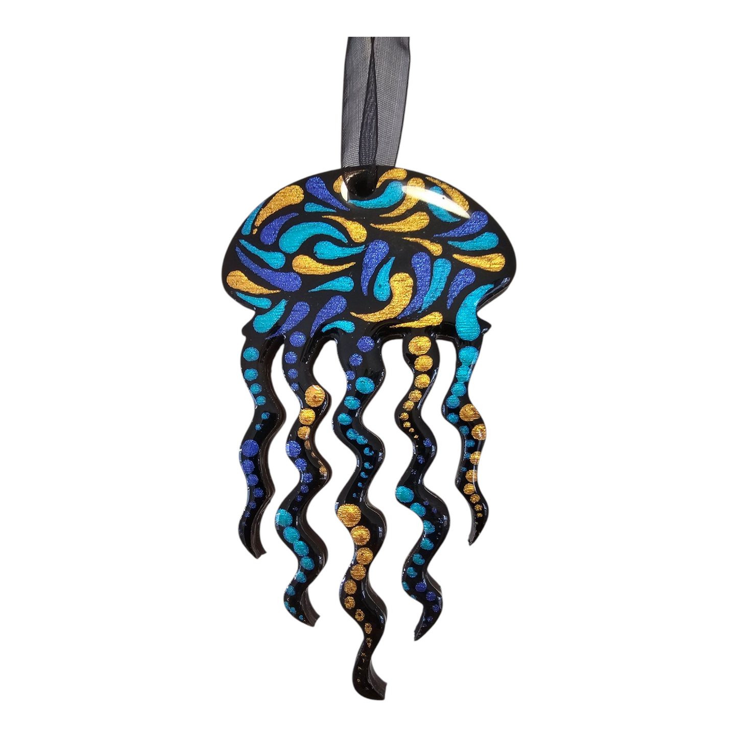 4" Jellyfish- Multicolour
