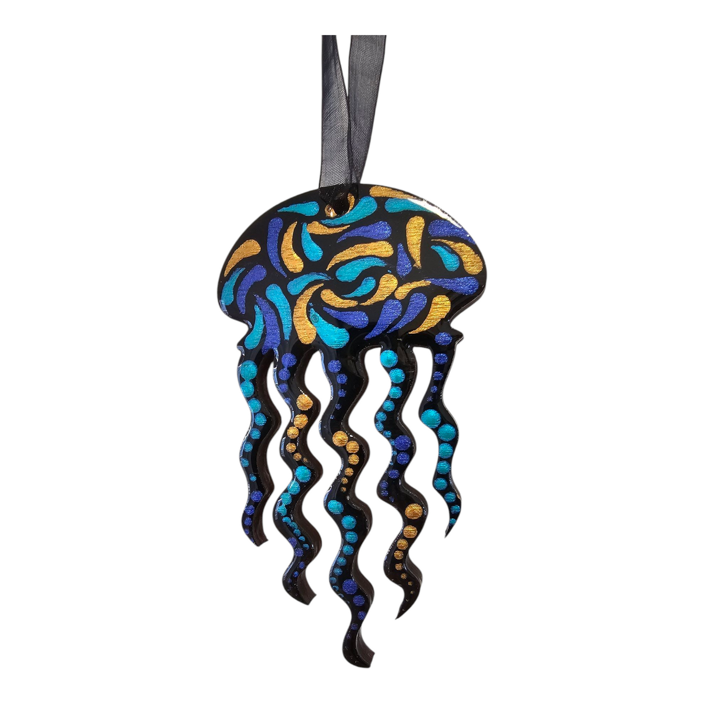 4" Jellyfish- Multicolour