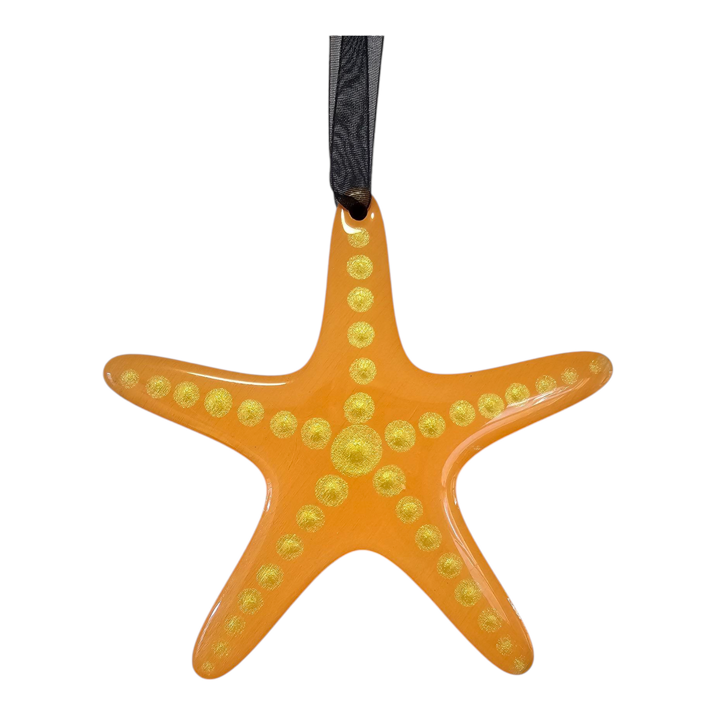 4" Starfish- Orange