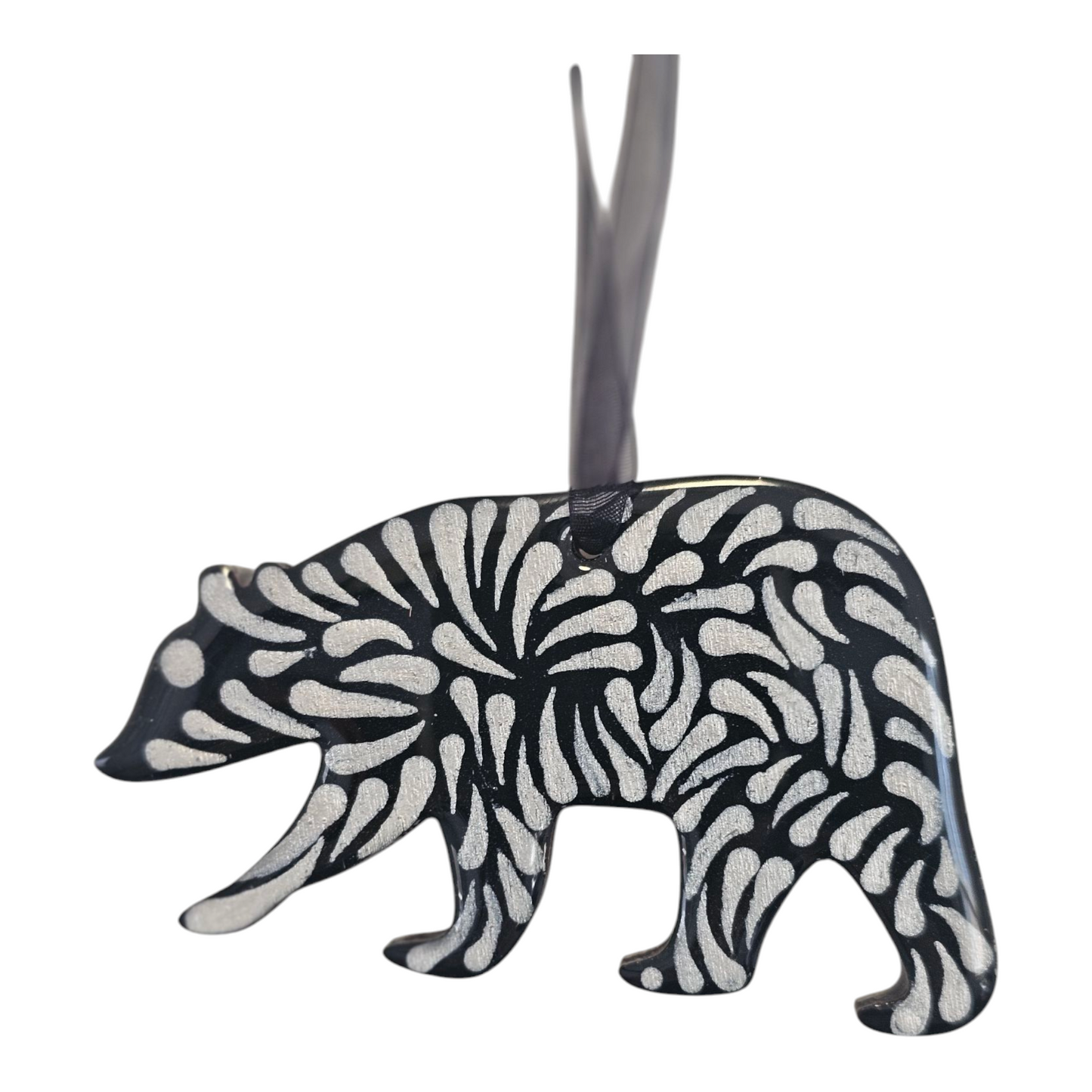 4" BEAR- White Pearl