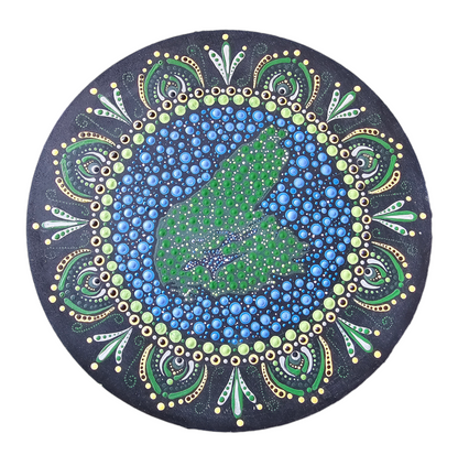 Cape Breton Island Mandala 12"