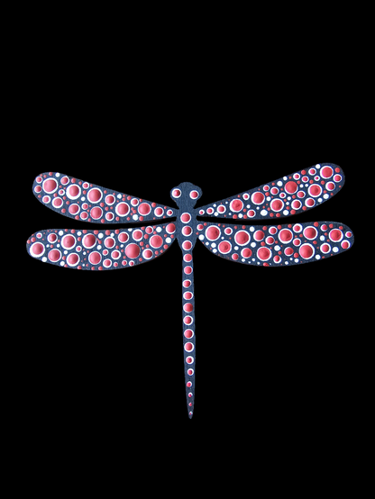 Dragonfly (Red) ornament