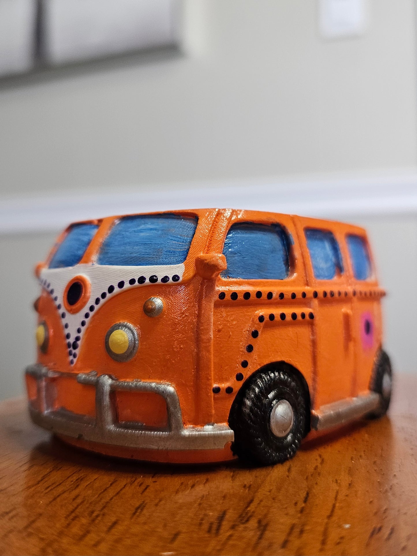 Orange Hippy Bus