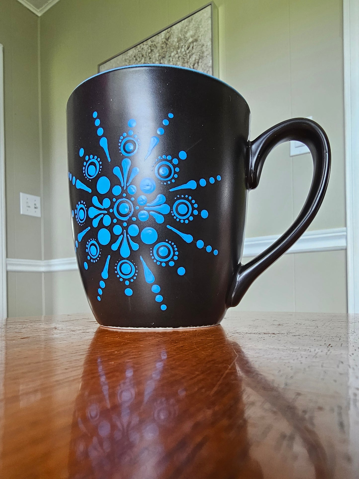 Blue mug