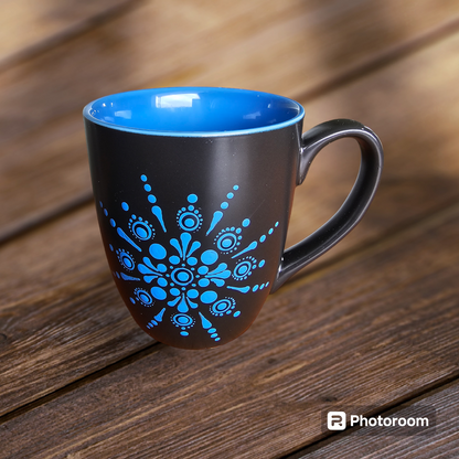 Blue mug